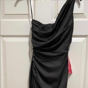 GB Satin Long Dress